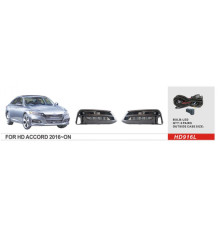 Противотуманки EU-type (2017-2020, LED) для Honda Accord X 2017-2022 рр.