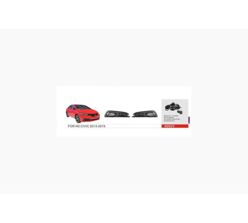 Противотуманки 2013-2015 (галогенні) для Honda Civic Sedan IX 2011-2016 рр.