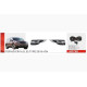 Противотуманки 2014-2016 US-type (галогенні) для Honda CRV 2012-2016 рр.
