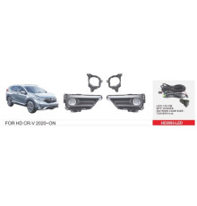 Противотуманки 2019-2022 US-type (LED V1) для Honda CRV 2017-2022 рр.