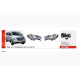 Противотуманки (галогенні) для Hyundai H300, H1, Starex 2008-2020 рр.