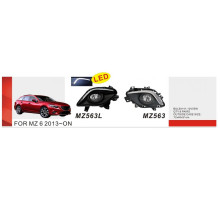 Противотуманки 2013-2015 (2 шт, галогенні) для Mazda 6 2012-2024 рр.