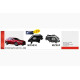 Противотуманки 2013-2015 (2 шт, галогенні) для Mazda 6 2012-2024 рр.