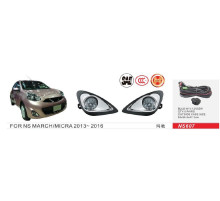 Противотуманки 2013-2016 (2 шт, галогенні) для Nissan Micra K13 2011-2016 рр.