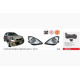 Противотуманки 2013-2016 (2 шт, галогенні) для Nissan Micra K13 2011-2016 рр.