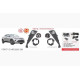 Протитуманки 2020+ (2 шт, LED) для Toyota C-HR 2016-2023 рр.