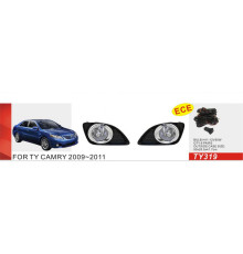 Протитуманки 2009-2011 (2 шт, галогенні) для Toyota Camry 2006-2011 рр.