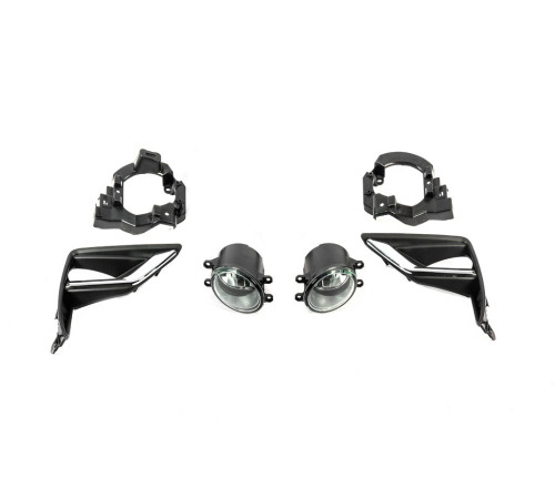 Протитуманки 2017-2021 (2 шт, галогенні) для Toyota Land Cruiser Prado 150 2009-2023 рр.