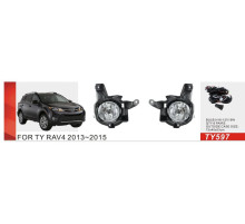 Протитуманки 2013-2016 (2 шт, галогенні) для Toyota Rav 4 2013-2018 рр.