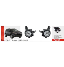 Протитуманки 2013-2016 (2 шт, галогенні) для Toyota Rav 4 2013-2018 рр.