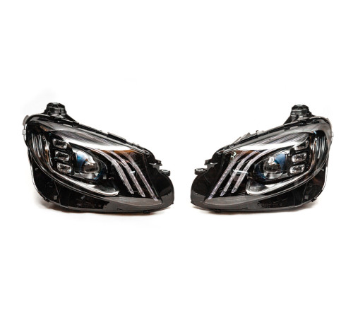 Передні фари Maybach (2016-2020, 2 шт, LED) для Mercedes E-сlass W213 2016-2023 рр.