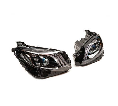 Передні фари Maybach (2016-2020, 2 шт, LED) для Mercedes E-сlass W213 2016-2023 рр.