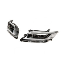 Передні фари Lexus-design V1 (рестайлінг, 2 шт) для Toyota Camry 2006-2011 рр.