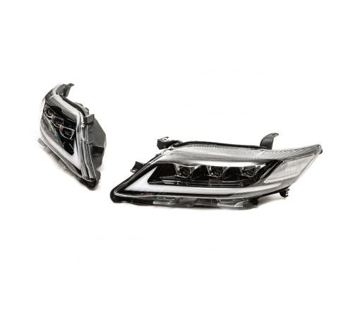 Передні фари Lexus-design V1 (рестайлінг, 2 шт) для Toyota Camry 2006-2011 рр.