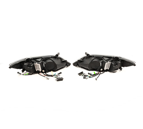 Передні фари Lexus-design V1 (рестайлінг, 2 шт) для Toyota Camry 2006-2011 рр.