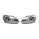 Передні фари Silver (2 шт, LED) для Volkswagen Golf 6 2008-2014 рр.