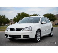 Передня оптика з LED вогнями Silver (2 шт) для Volkswagen Golf 5 2003-2009 рр.
