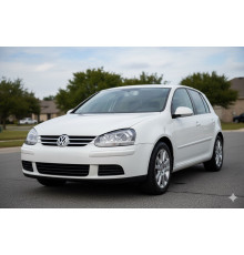 Передня оптика з LED вогнями Silver (2 шт) для Volkswagen Golf 5 2003-2009 рр.