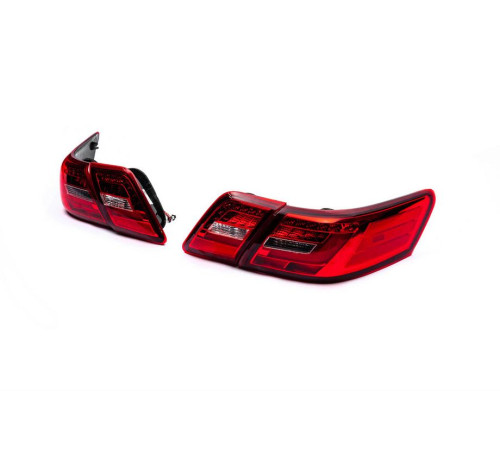 Задні ліхтарі (2 шт, LED Dragon) для Toyota Camry 2006-2011 рр.