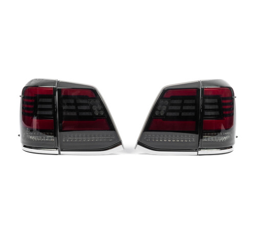 Задні ліхтарі 2008-2015 (Sequential Red) для Toyota Land Cruiser 200 2007-2021 рр.