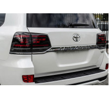 Задні ліхтарі 2016-2021 (Sequential Red Plus) для Toyota Land Cruiser 200 2007-2021 рр.