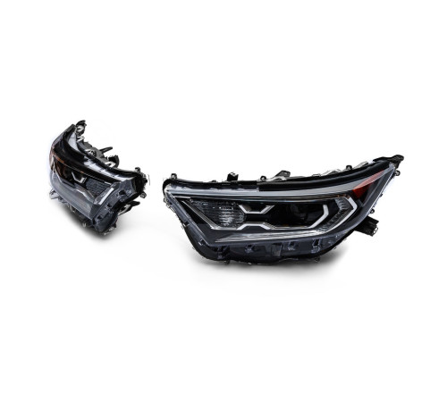 Переді фари LED (Рестайлінг, 2 шт) для Toyota Rav 4 2019-2025 рр.