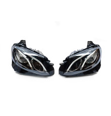 Передні фари OEM 2016-2020 (2 шт, без блоків, LED) для Mercedes E-сlass W213 2016-2023 рр.