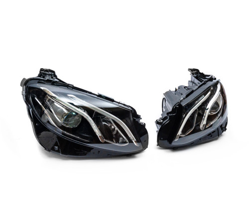 Передні фари OEM 2016-2020 (2 шт, без блоків, LED) для Mercedes E-сlass W213 2016-2023 рр.