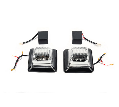 Поворотники OEM Clear Design (2 шт) для Mercedes G сlass W463 1990-2018 рр.