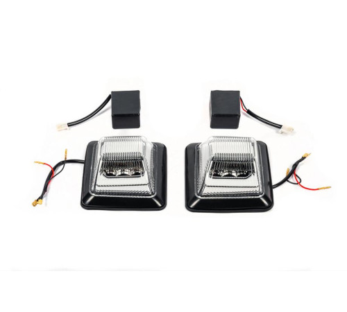 Поворотники OEM Clear Design (2 шт) для Mercedes G сlass W463 1990-2018 рр.