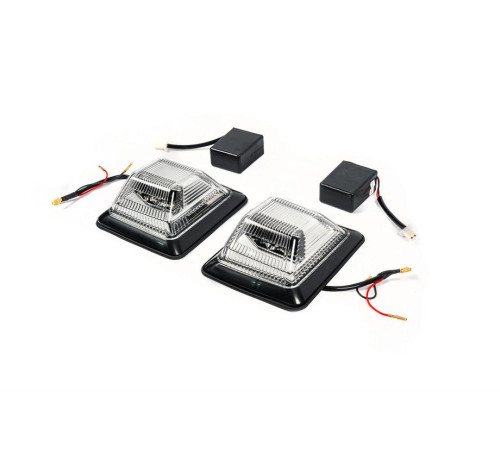 Поворотники OEM Clear Design (2 шт) для Mercedes G сlass W463 1990-2018 рр.