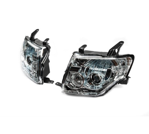 Передні фари OEM (2 шт) для Mitsubishi Pajero Wagon IV 2006-2021 рр.