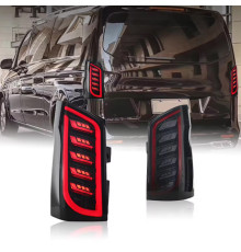 Задні ліхтарі Black (для Vito, 2 шт) для Mercedes Vito/V-class W447 2014- рр.