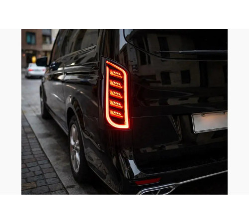 Задні ліхтарі Black (для Vito, 2 шт) для Mercedes Vito/V-class W447 2014- рр.