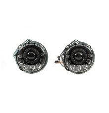 Передні фари Мanor Black LED (2006-2017) для Mercedes G сlass W463 1990-2018 рр.