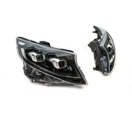 Передні фари 2025 Design LED (для Vito, 2 шт) для Mercedes Vito/V-class W447 2014- рр.