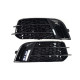 Решітки протитуманних фар RS-Style (2010-2014, 2 шт, Чорний) для Audi A1 2010-2018 рр.