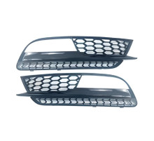 Решітки протитуманних фар RS-Style (2011-2015, 2 шт, Чорний) для Audi A5 2007-2015 рр.