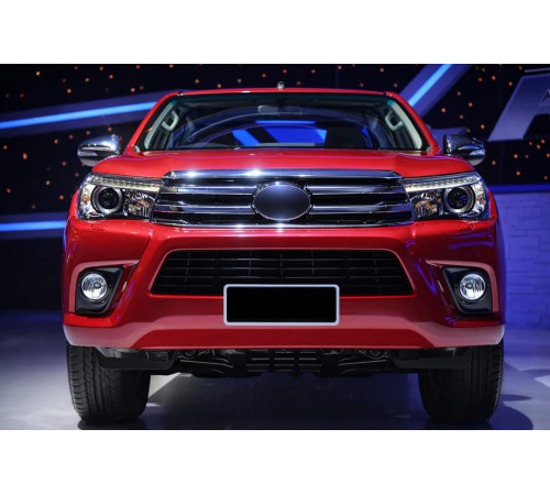 Передні фари ОЕМ V2 2015-2019 (під ксенон лампу або LED, 2 шт) для Toyota Hilux 2015- рр.