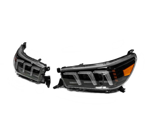 Передні фари Lexus-design V2 2015-2019 (2 шт) для Toyota Hilux 2015- рр.