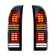 Задні ліхтарі Smoke Black LED (2004-2008, 2 шт) для Nissan Patrol Y61 1997-2011 рр.