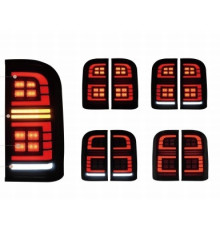 Задні ліхтарі Smoke Black LED (1999-2004, 2 шт) для Nissan Patrol Y61 1997-2011 рр.