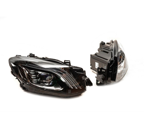 Передні фари рестайлінг (2 шт.) для Mercedes GLE/ML сlass W166 2011-2018 рр.