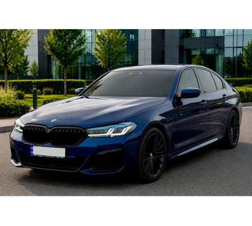 Передня оптика Full Led Laser рестайлінг (заміна бамперу) для BMW 5 серія G30/G31 2017-2023 рр.