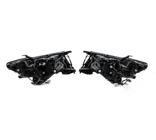 Передня оптика Lexus-design 4-LED V2 (2017+, 2 шт) для Toyota Land Cruiser Prado 150 2009-2023 рр.