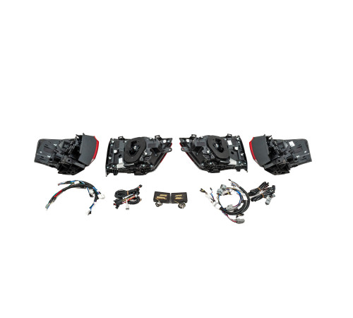 Задні ліхтарі V1 (2 шт) для Toyota Land Cruiser 300 2021- рр.