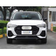 Решітки протитуманних фар з передньою юбкою  (2 шт, Чорний) для Audi Q3 2019-2025 рр.