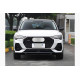 Решітки протитуманних фар з передньою юбкою  (2 шт, Чорний) для Audi Q3 2019-2025 рр.