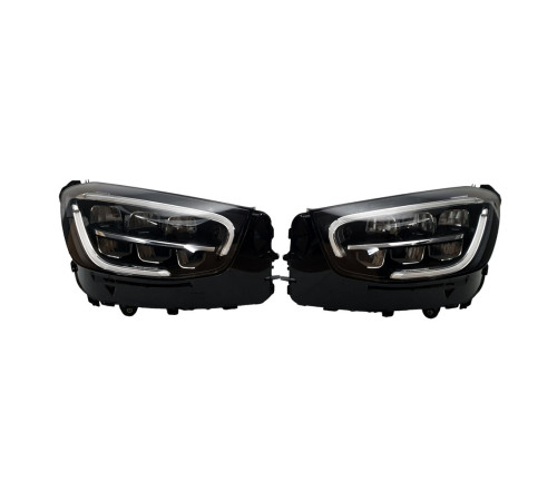Передні фари LED Hight Performance (2 шт, без блоків) для Mercedes GLC X253 2015-2022 рр.