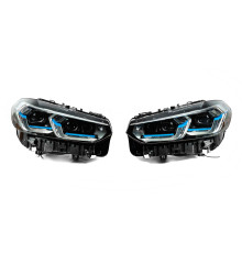 Передні фари рестайлінг (потрібна заміна бамперу) для BMW X3 G01 2018- рр.